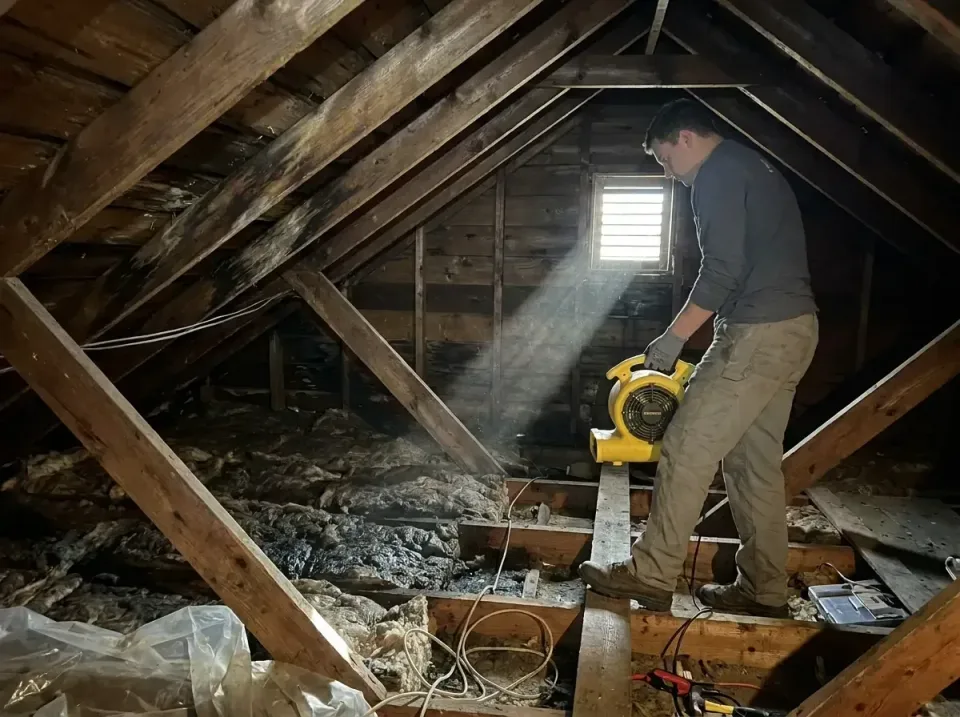 attic-water-damage-drying-proc-007 — frequently asked questions, Emergency Water Extraction & 24/7 Flood Response in Ellisvi…